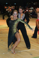 Bryan Jeromeo & Elena Ivanyuk at International Championships 2009