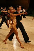 Jan Kliment & Laura Stefanie Hafner at UK Open 2008