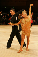 Jan Kliment & Laura Stefanie Hafner at UK Open 2008