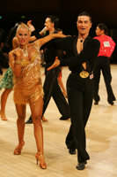 Jan Kliment & Laura Stefanie Hafner at UK Open 2008