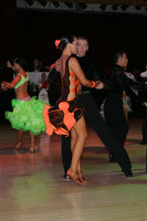 James Cutler & Courtney Taylor at Blackpool Dance Festival