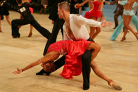 Matej Krajcer & Iwona Golczak at UK Open 2008