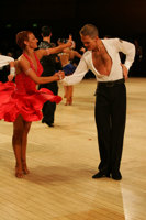 Matej Krajcer & Iwona Golczak at UK Open 2008