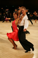 Matej Krajcer & Iwona Golczak at UK Open 2008