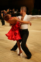 Matej Krajcer & Iwona Golczak at UK Open 2008