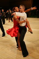 Matej Krajcer & Iwona Golczak at UK Open 2008