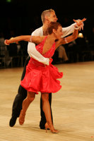 Matej Krajcer & Iwona Golczak at UK Open 2008