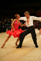 Matej Krajcer & Iwona Golczak at UK Open 2008