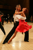 Matej Krajcer & Iwona Golczak at UK Open 2008