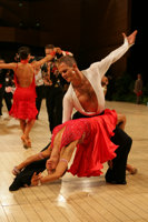 Matej Krajcer & Iwona Golczak at UK Open 2008