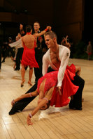 Matej Krajcer & Iwona Golczak at UK Open 2008