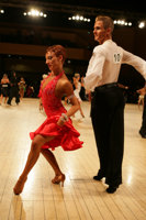 Matej Krajcer & Iwona Golczak at UK Open 2008