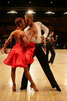 Matej Krajcer & Iwona Golczak at UK Open 2008