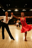 Matej Krajcer & Iwona Golczak at UK Open 2008
