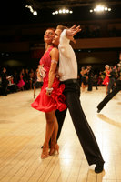 Matej Krajcer & Iwona Golczak at UK Open 2008