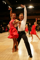 Matej Krajcer & Iwona Golczak at UK Open 2008