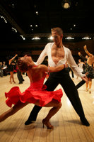 Matej Krajcer & Iwona Golczak at UK Open 2008
