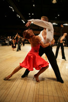 Matej Krajcer & Iwona Golczak at UK Open 2008