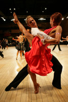 Matej Krajcer & Iwona Golczak at UK Open 2008