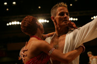 Matej Krajcer & Iwona Golczak at UK Open 2008