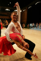 Matej Krajcer & Iwona Golczak at UK Open 2008