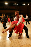 Matej Krajcer & Iwona Golczak at UK Open 2008