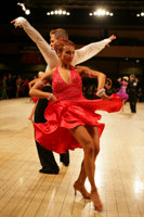 Matej Krajcer & Iwona Golczak at UK Open 2008