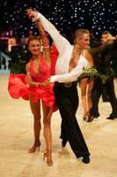 Matej Krajcer & Iwona Golczak at UK Open 2008
