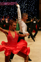 Matej Krajcer & Iwona Golczak at UK Open 2008