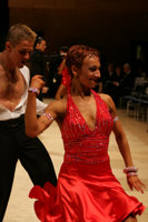 Matej Krajcer & Iwona Golczak at UK Open 2008