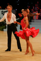Matej Krajcer & Iwona Golczak at UK Open 2008