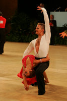 Matej Krajcer & Iwona Golczak at UK Open 2008