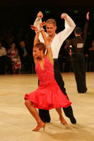 Matej Krajcer & Iwona Golczak at UK Open 2008