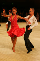Matej Krajcer & Iwona Golczak at UK Open 2008