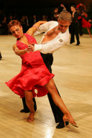 Matej Krajcer & Iwona Golczak at UK Open 2008