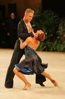 Matej Krajcer & Iwona Golczak at UK Open 2008