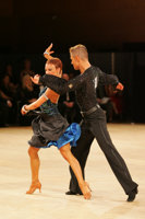 Matej Krajcer & Iwona Golczak at UK Open 2008