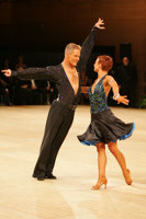 Matej Krajcer & Iwona Golczak at UK Open 2008