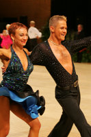 Matej Krajcer & Iwona Golczak at UK Open 2008