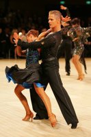 Matej Krajcer & Iwona Golczak at UK Open 2008