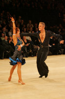 Matej Krajcer & Iwona Golczak at UK Open 2008