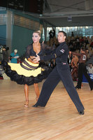 Martino Zanibellato & Michelle Abildtrup at World Amateur Latin Championships