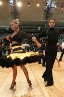 Martino Zanibellato & Michelle Abildtrup at World Amateur Latin Championships