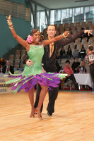 Timo Kulczak & Motshegetsi Mabuse at World Amateur Latin Championships