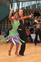 Timo Kulczak & Motshegetsi Mabuse at World Amateur Latin Championships