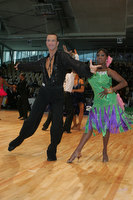 Timo Kulczak & Motshegetsi Mabuse at World Amateur Latin Championships