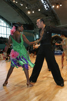 Timo Kulczak & Motshegetsi Mabuse at World Amateur Latin Championships