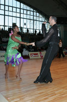Timo Kulczak & Motshegetsi Mabuse at World Amateur Latin Championships