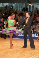 Timo Kulczak & Motshegetsi Mabuse at World Amateur Latin Championships