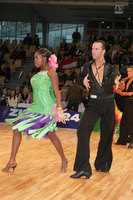 Timo Kulczak & Motshegetsi Mabuse at World Amateur Latin Championships